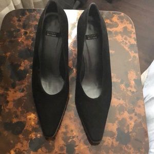 Suede heels
